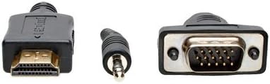 Tripp Lite HDMI to VGA + Audio Adapter Converter Cable, Active Low Profile, 6ft