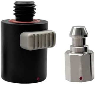 GPS Quick Release Adapters for Leica Trimble Topcon Sokkia, Aluminum Quick Release Adapter for GPS GNSS RTK