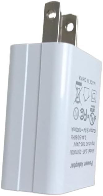 USB Wall Charger UL Certified 5v 1a Power Supply, High Speed Universal Portable Travel Power Adapter for Ear Buds,