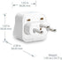 Ceptics Switzerland Travel Plug Adapter (Type J), 3 Pack, Grounded & Universal