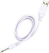 Replacement-Charging-Charger-Rechargeable-Massagers, DC Cable USB Cord - 2.5mm (2 Pack) 3.3ft