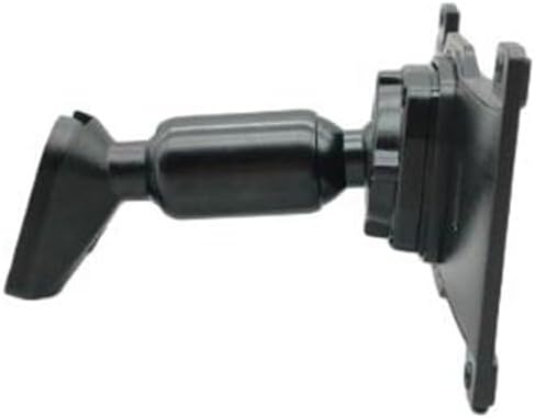 ikasus Rear View Mirror Back Plate Panel, ABS Mount Bracket for Car DVR, Includes Screw Set