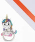 4Pcs Cute Unicorn Sea Shell Phone Ring Holder, 360 Rotation Finger Grip Kickstand for Cellphones and Tablets
