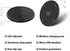 Universal 10W Wireless Fast Charging Pad for All Mobile Devices, Compatible with iPhone/Android/Samsung Models + More