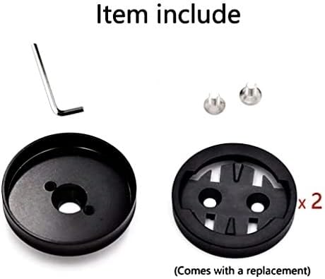 Thinvik Bicycle Stem Headset Top Cap Mount for Garmin Edge 1040 1030 840 830 540 530 130 GPS - Aluminum Alloy