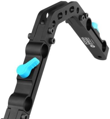 FOTGA DP3000 C-Shaped Cage Bracket Mount for 15mm Rod Rail, Top Handle Support Rig for DSLR Follow Focus