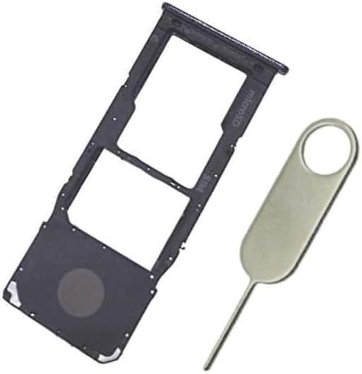 PHONSUN Replacement Sim Card Tray for Samsung Galaxy A50 SM-A505U Black