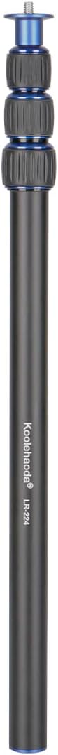 koolehaoda Camera Monopod 40inch Tripod Extender Rod, Aluminium Center Column Gimbal Extension Pole