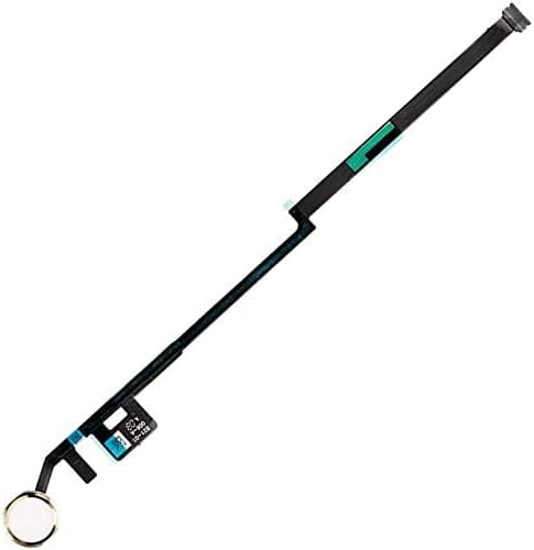 TPheal Gold Home Button Replacement for iPad 10.2" (2019-2021), Incl Flex Cable Connector.