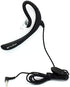 ANSEWIRELESS Headset 3.5mm Wired Mono Earphone w Mic Headphone Single Earbud Hands-Free Microphone Over-The-Ear