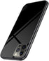 Case for iPhone 12 Pro Max - Full Camera Lens Protector, Slim Cover 6.7 inch, Tempered Glass Quality, Black