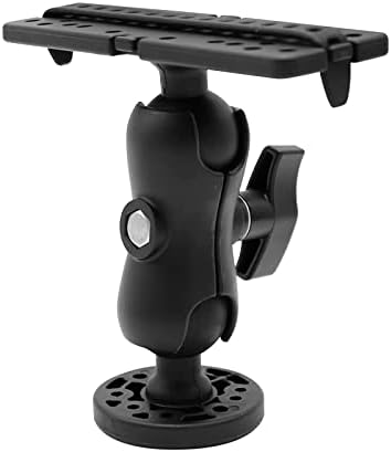 Fish Finder Mount Base, Universal 360 Degree Swivel Mounting Plate