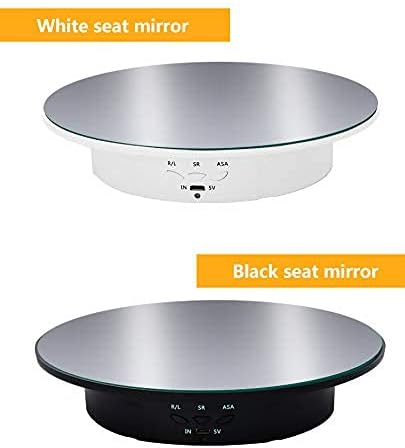 7.87inch /17.6lbs 360 Cake,3D JAYEGT Motorized Rotating Display Stand, Load, Degree Electric Rotating Turntable