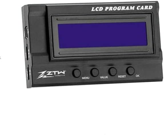 Generic ZTW LCD Program Card for Seal Series Rc Boat Brushless Electronic Speed