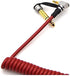 3.5mm & 6.5mm Coiled Cord Replacement Cable for Beats Solo, SoloHD, Pro Detox Headphones