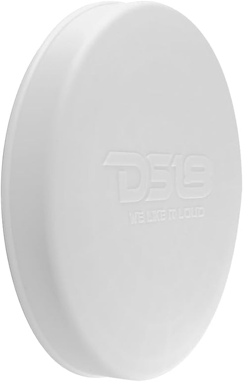 DS18 Hydro CS-8/WH 8" Silicone Marine Speaker Cover, Water, Dust, UV Rays Protection, Special Edition (Pair)