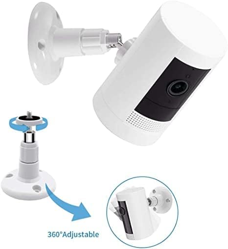 Wall Mount for Ring Indoor Cam (1st Gen) & Ring Stick Up Cam, 360 Degree Adjustable Mount Bracket for Ring Camera