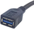 chenyang USB 3.0 Female to Dual USB Male Extra Power Data Y Extension Cable for 2.5" Mobile Hard Disk.