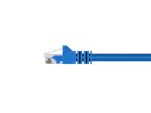 Monoprice 14FT 24AWG Cat6 550MHz UTP Ethernet Cable, Bare Copper, Blue