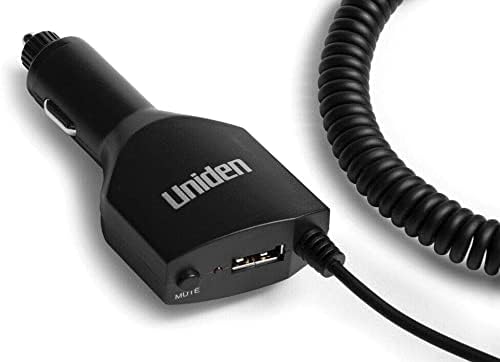 Uniden LRDACWM044 Radar Detector Cig Adapter Power Cord for DFR8 DFR9 R1 R3 R7