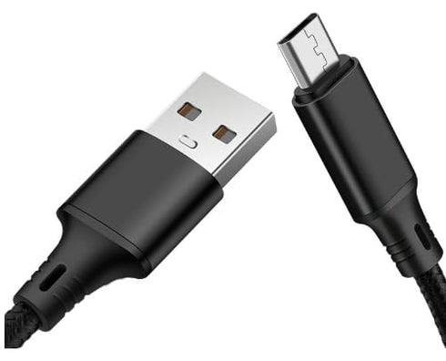 Replacement Micro USB Charger Cable for Bugani M83 M90 M99 M115 M118 M128 M130 Bluetooth Speaker, Treblab Headsets