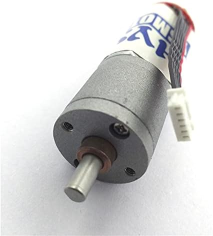 Generic 12V 38RPM 480RPM JGA20-180 12V 120rpm) Micro DC Encoder Motor Electric Metal Gear Motor Reduction Speed To DIY