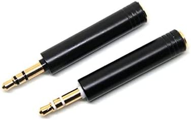 FAAEAL Conductor Earphone Impedance Plug 80 220 ohm Noise Cancelling Adapter, 3.5mm Jack Professional Filter Plug