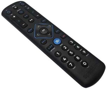 Charter Spectrum Remote Control with Batteries, Backward Compatible for HD DVR Digital Receivers (Pack of Two)