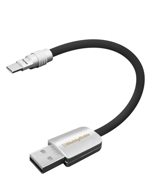 chubbycable Cute Chubby - Power Bank Friendly Cable, Durable Fast Charging Cord, Short USB C Cable for Phones Tablets,
