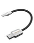 chubbycable Cute Chubby - Power Bank Friendly Cable, Durable Fast Charging Cord, Short USB C Cable for Phones Tablets,