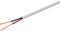 Monoprice Speaker Wire, CL3 In-Wall Rated, 2-Conductor, 18AWG, 250 Feet, White