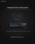 anbaole 5.0 2in1 3.5mm Bluetooth Adapter Transmitter Receiver Wireless AUX aptX Low Latency Adapter Suitable