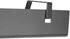 POUT Universal Wide Under Desk Cable Management Tray Organizer - 23.6 x 5.3 inch Sturdy Stylish Black Steel