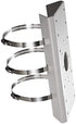 Real HD PM DS-1275ZJ LTB378 Pole Mount, Universal Vertical Pole Mount Adapter for Hikvision Wall Mounts Cameras PTZ