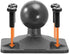 iBOLT xProDock Bizmount AMPs - Heavy Duty Drill Base Mount with 2m microUSB Cable for Android Smartphones in Cars &