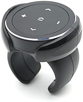 Wireless Bluetooth Media Button Remote Selfie Control for Car Motorcycle Steering Wheel Music for iPhone or Android