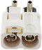keisnoaja Fakra SMB B Double Female Right Angle RF Coaxial Adapter, Fakra B