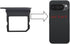 slimall 10 10 Pixel pro XL Sim Card Tray Holder Slot Replacement for Google Pixel pro XL+ Open Sim Eject Pin (Black)