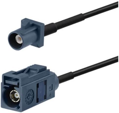 keisnoaja Fakra Cable G Type Car Telematics Antenna Extension Cable Grey 3m