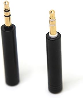 FAAEAL Conductor Earphone Impedance Plug 80 220 ohm Noise Cancelling Adapter, 3.5mm Jack Professional Filter Plug