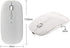 Tsmine 3 Bluetooth Wireless Mouse - Slim Rechargeable, Noiseless Click & Adjustable DPI Levels for Laptop, Tablet