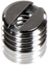 Foto&Tech Metal Tripod Thread Adapter 1/4 inch to 3/8 inch, Easy Mount Screw Adapter for Camera Video Equipment (5
