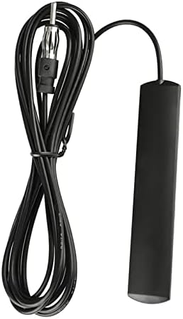 Car Antenna, Universal AM/FM Radio Antenna, 5M/16ft, Black, Compatible with Car Stereo Receiver, Marine Boat Radio