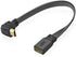 URWOOW HDMI Extension Cable High Speed 90-Degree Down Angle Male to Female Extension