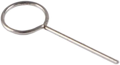Pokinge 50pcs/Pack Eject Pin,Sim Card Tray Remover Metal Mobile Phone Removal Card Pin Smartphone Card Needle Phone Key