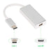 chenyang USB-C USB 3.1 Type C to Mini DisplayPort DP Adapter Cable - 1080p HDTV with Gold Aluminium Case for 2015 New