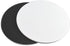 1pc Stereo Microscope White Black Working Board Bottom Working Stage Round Plastic Plate Diameter 60mm 95mm 100mm