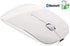 Tsmine 3 Bluetooth Wireless Mouse - Slim Rechargeable, Noiseless Click & Adjustable DPI Levels for Laptop, Tablet