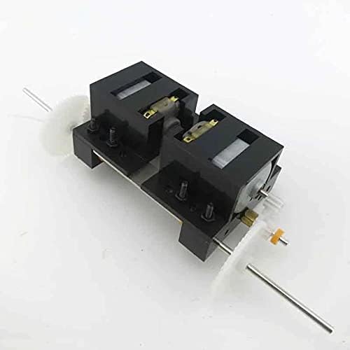 Generic 2pcs Gear Motor DC 3V-6V 725rpm Reduction ratio 1:20 14500rpm Double Shaft