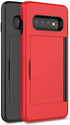 Asuwish Phone Case for Samsung Galaxy S10e with Tempered Glass Screen Protector and Card Holder Slot